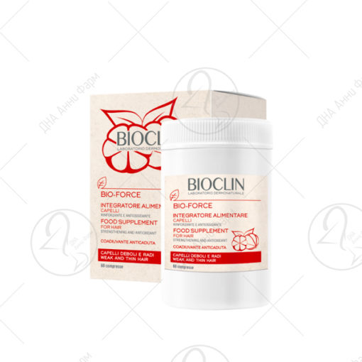 Bioclin Bio-Force таблети за коса и нокти х60