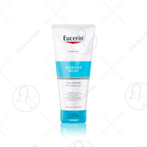 Eucerin SUN Sensitive Relief Крем-гел за после сончање, 200 мл