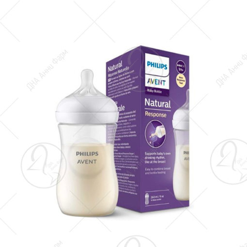 AVENT Шише Natural Response 260ml - 903/01