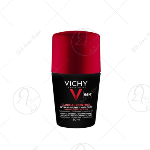 VICHY DEO CLINICAL CONTROL - Стик Рол-Он 96H 50 ML