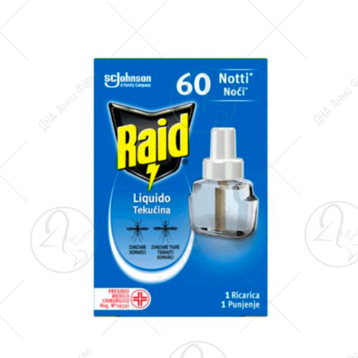 RAID Течност за електричен апарат за 60 ноќи
