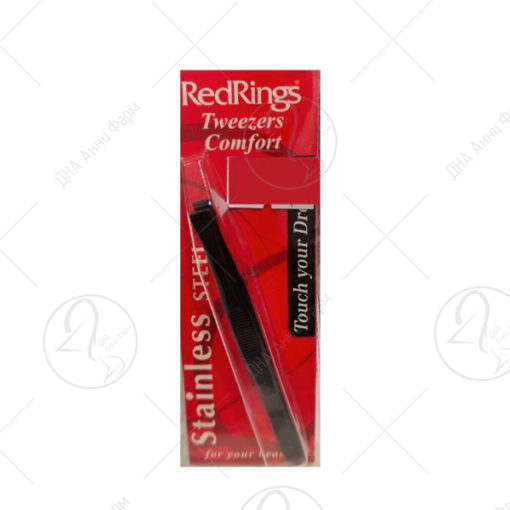 DOCTOR'S Red Rings Црна пинцета