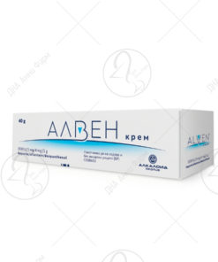 АЛКАЛОИД Алвен крем (500 IU + 3 mg + 4 mg/g), 40 г