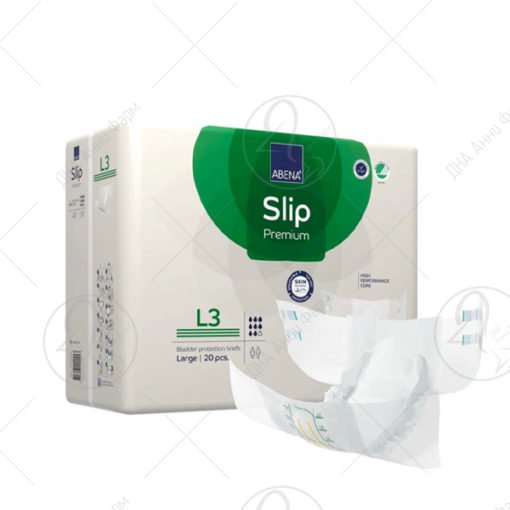 ABENA Slip Premium Large 3 - за умерена до тешка инконтиненција /цена на парче