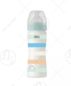 CHICCO Шише Well Being – Пластично – Сино 250ml