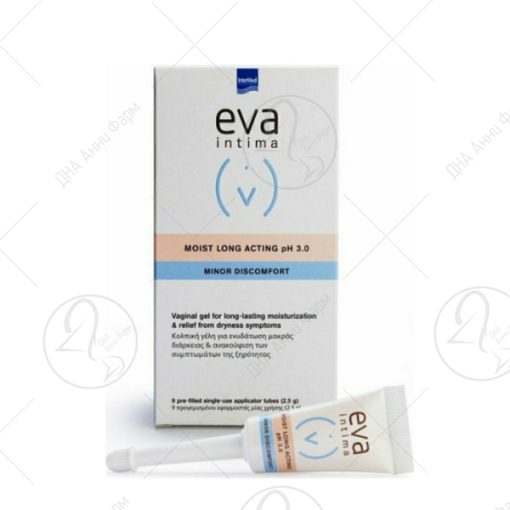 INTERMED Eva Moist Long Acting вагинални апликатори x9 / pH 3.0