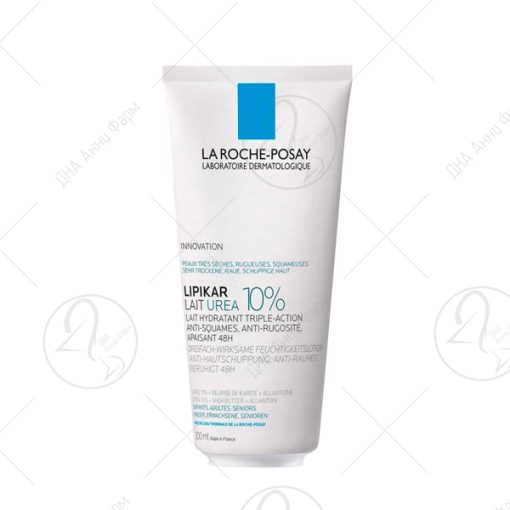 LA ROCHE LIPIKAR LAIT Млеко за тело со уреа 10%, 200 мл