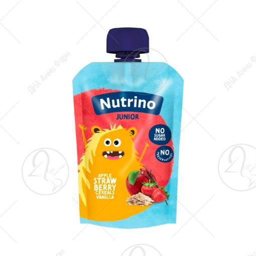 NUTRINO Junior - јаболко, овес, јагода, ванила 100гр