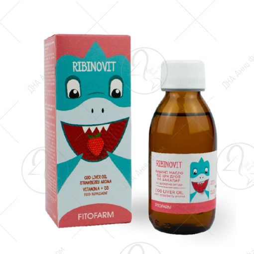 FITOFARM Рибино масло со јагода, 100ml