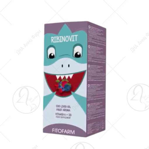 FITOFARM Рибино масло со арома на овошје, 100ml
