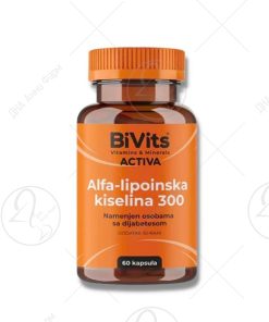 BIVITS ACTIVA Алфа липоична киселина x60 капсули