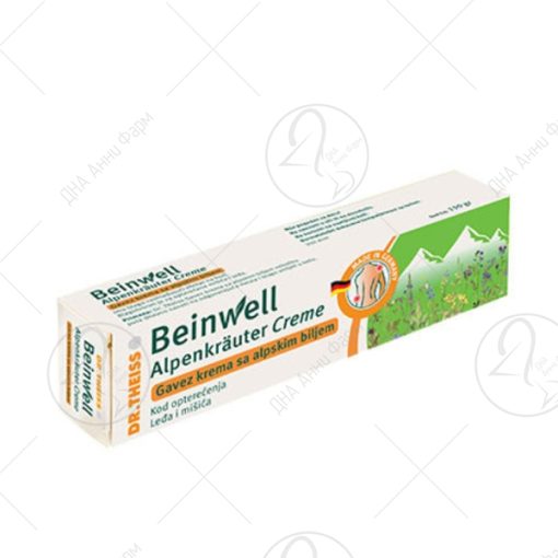 DR.THEISS BEINWELL Крем со алпски билки 150ml