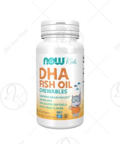 NOW DHA Kids Chewable 100mg х60 капсули