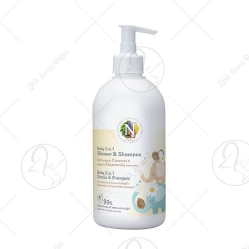 NATURAL BABY Гел за бањање 500ml