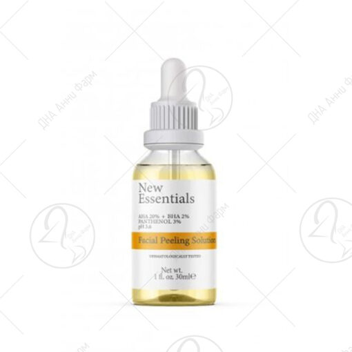 NEW ESSENTIALS Серум за пилинг за лице 30 ml