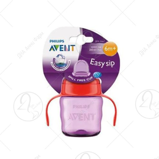 AVENT Чаша со меко клунче 6+ месеци 200ml 551/03