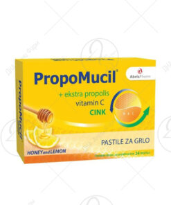 PROPOMUCIL пастили со мед и лимун x24