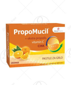 PROPOMUCIL пастили со портокал x24