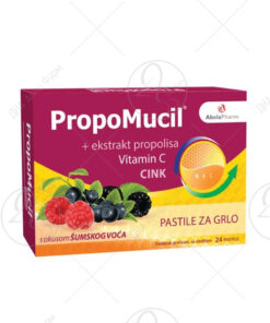 PROPOMUCIL пастили со шумско овошје x24