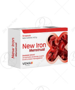 NEW IRON MENSTRUAL Капсули x10