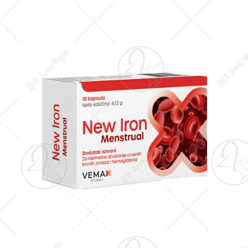NEW IRON MENSTRUAL Капсули x10