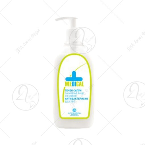 АЛКАЛОИД Medical антибактериски течен сапун 400ml