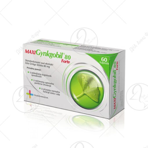 PHARMANOVA Maxi Gynkobil Forte капсули 80mg x60