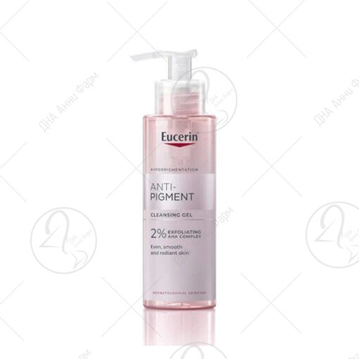 Eucerin Anti-Pigment гел за миење лице 400ml