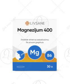 LIVSANE Магнезиум Директ 400мг х 30 кесички