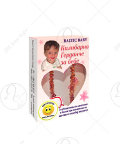 BALTIC BABY Килибарно ѓерданче за бебе