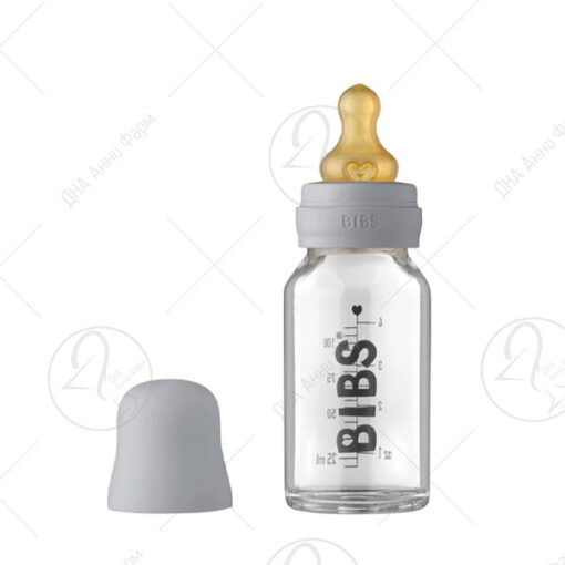 BIBS 5013223 Стаклено Шише Cloud 110ml