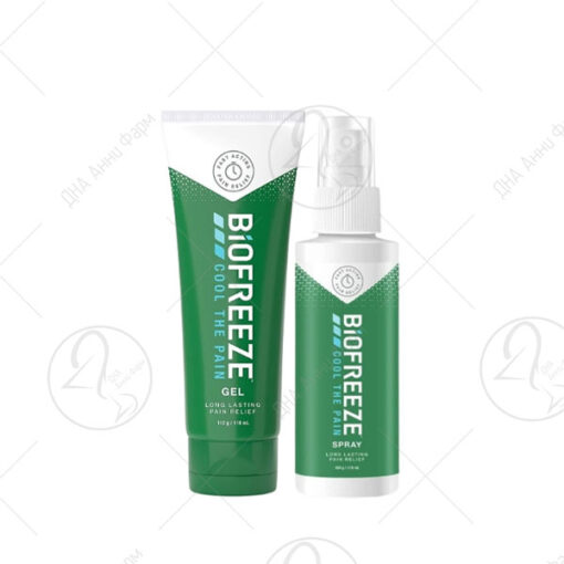 BIOFREEZE сет гел 112ml + спреј 104ml