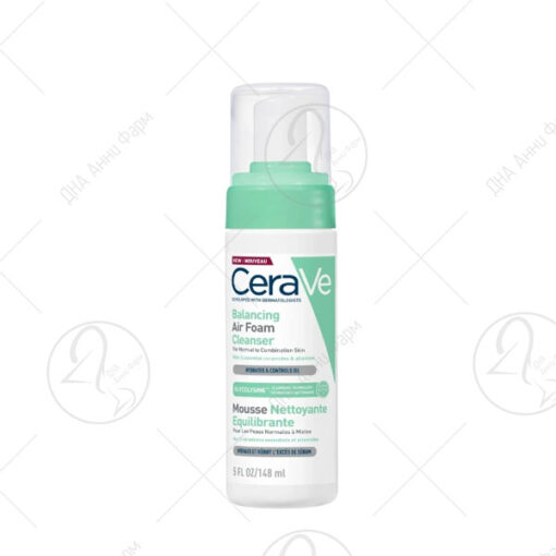 CeraVe Balancing Air Foam Cleanser - пена за чистење на лице 148ml