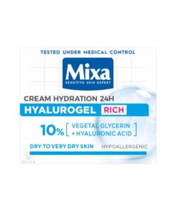 MIXA Богат хидратантен крем со хијалуронска киселина, 50мл